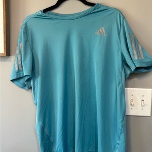 Adidas Aeroready Performance Tee Men’s Large Light Blue